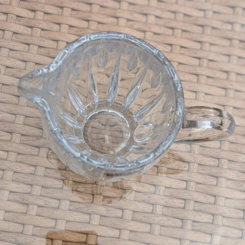 Waterford Marquis Crystal Vintage‎ Ribbed Glass Creamer Made in Germany